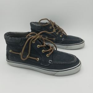 Sperry Top Sider Pier Crest Navy Denim Chukka Boot